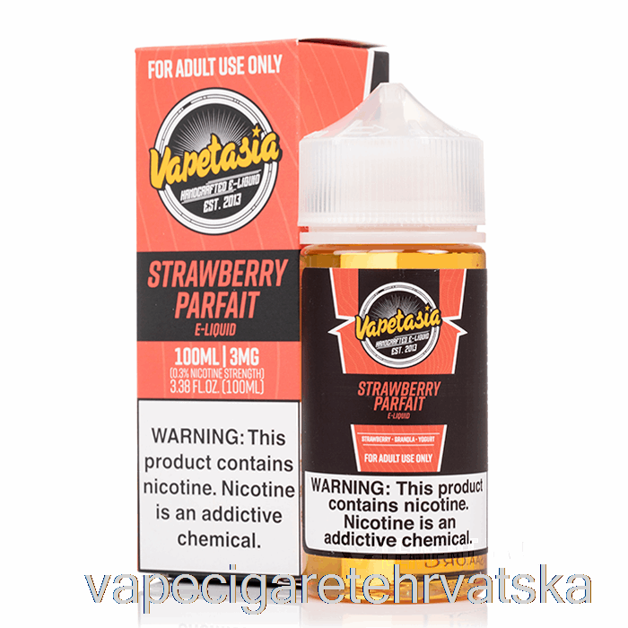 Vape Hrvatska Parfe Od Jagode - Vapetasia - 100ml 3mg